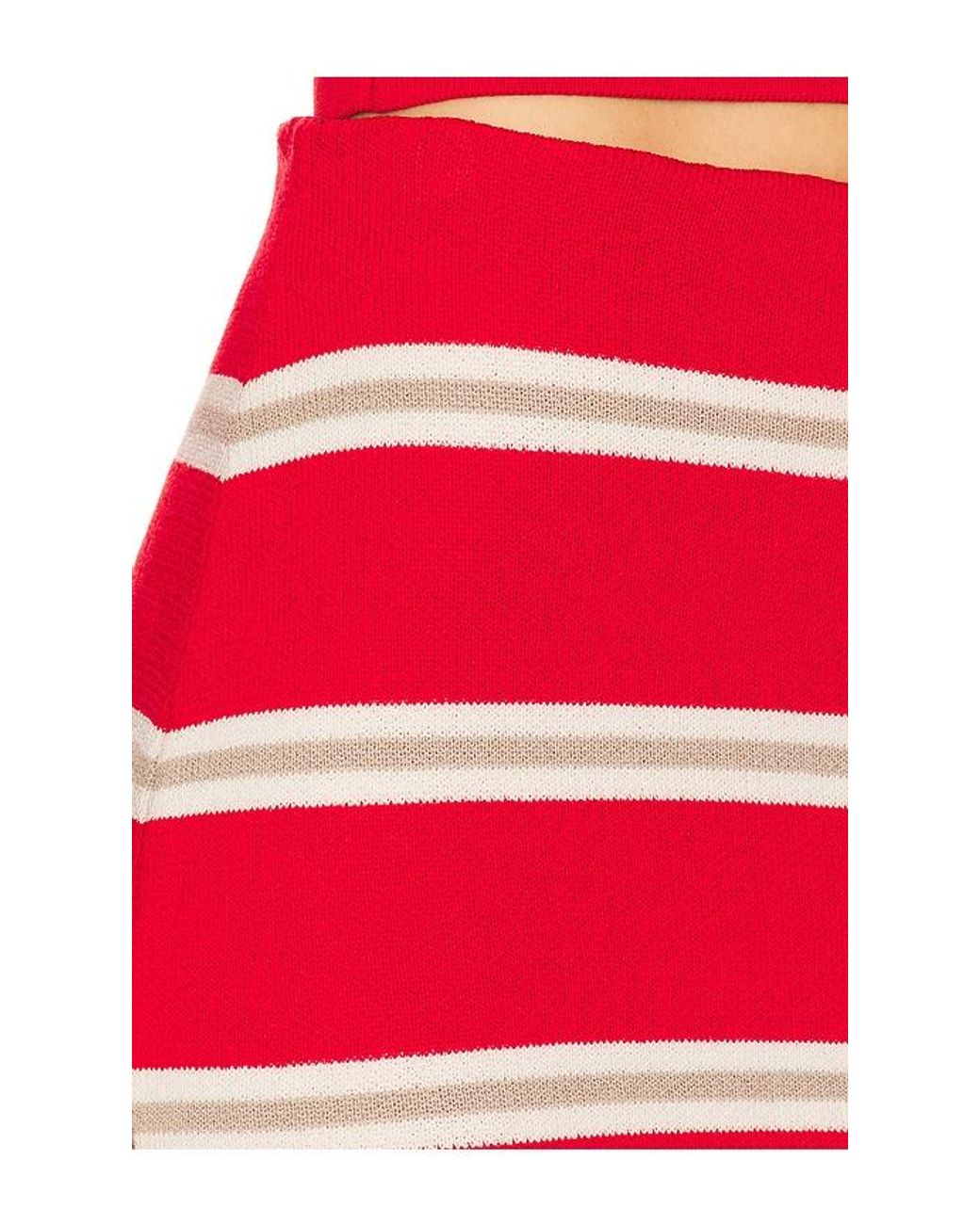 SER.O.YA Red Kian Knit Skort