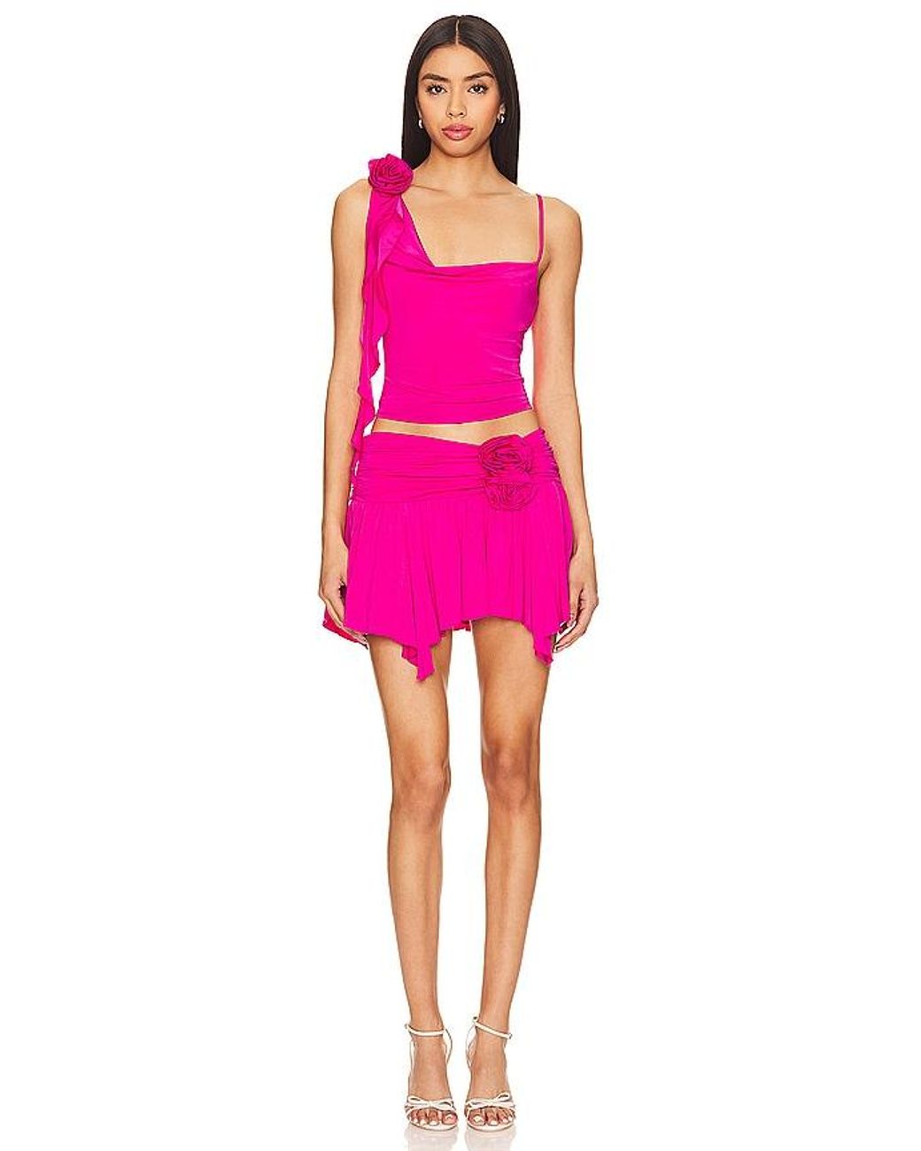 Lovers + Friends Pink Casey Top