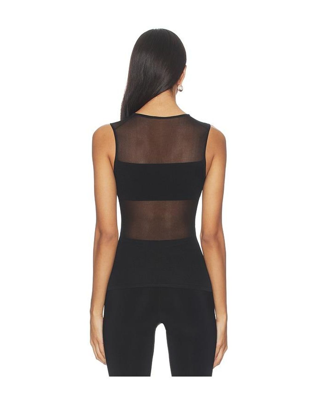 Ph5 Black Oscar Sheer Tank