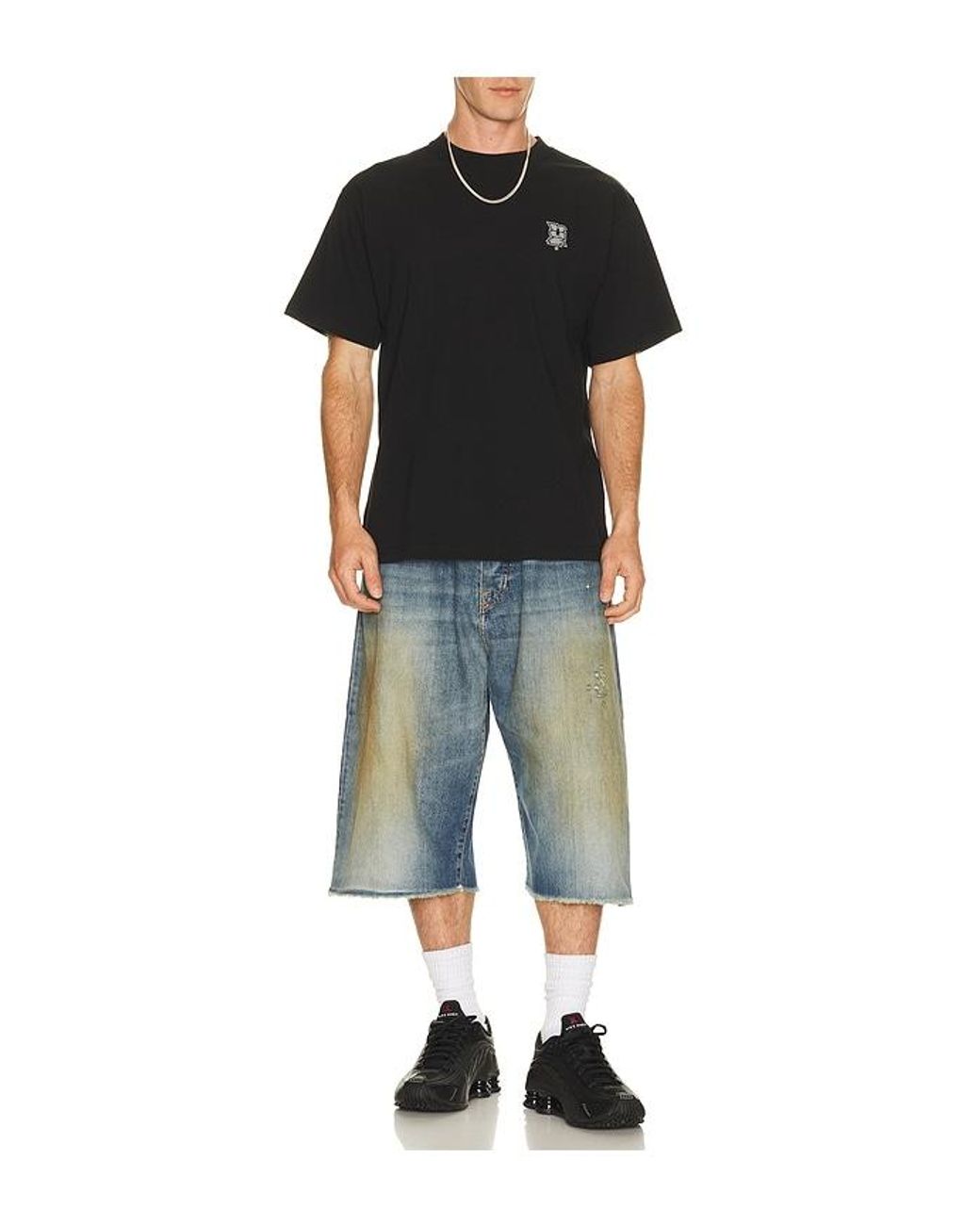 Huf Black Megablast Camo Tee for men