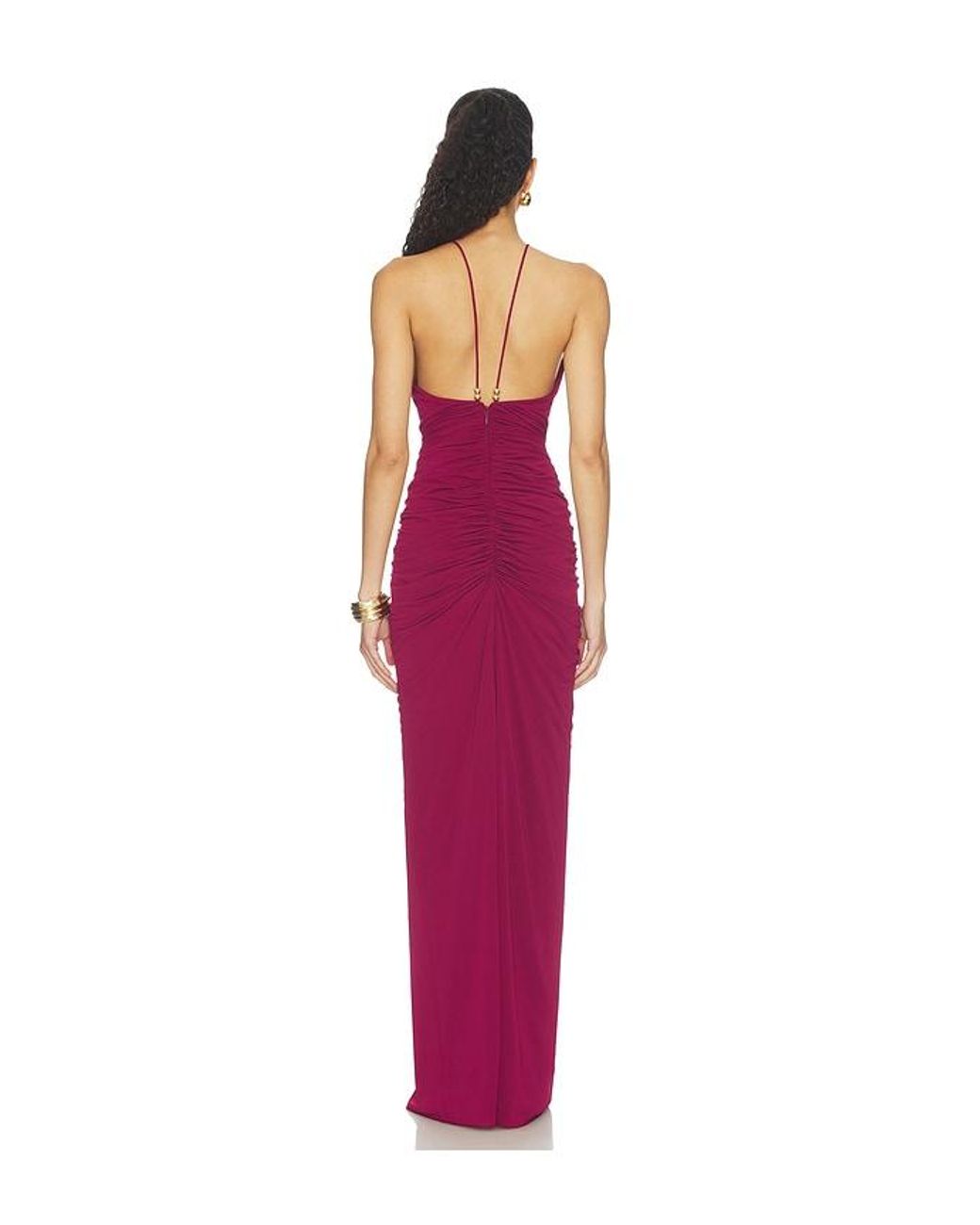 Ronny Kobo Red Anya Dress