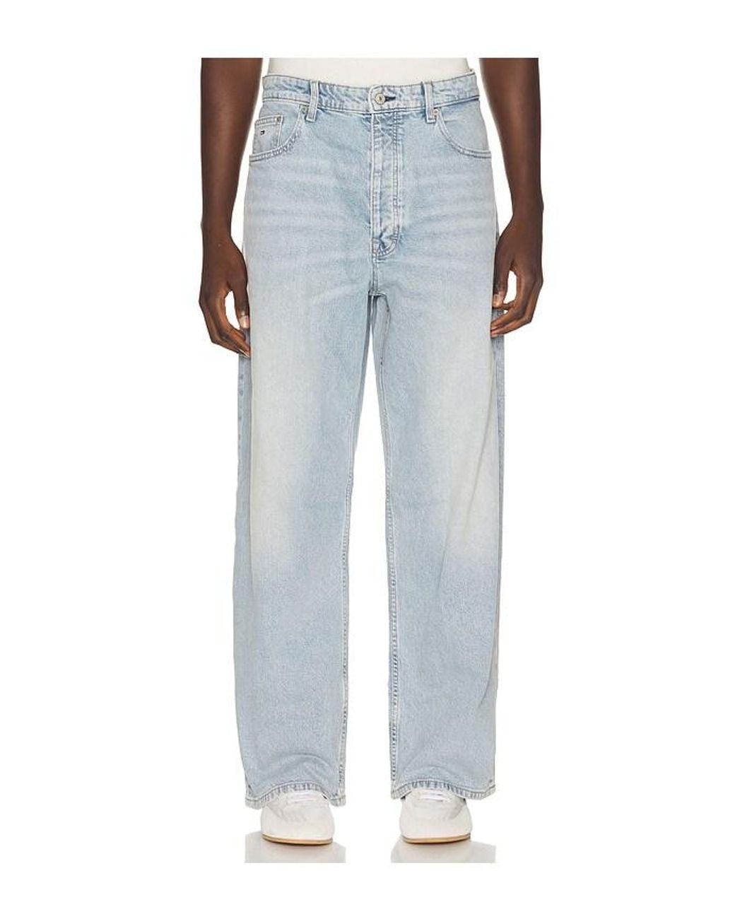 Tommy Hilfiger Blue Theo Baggy Jeans for men