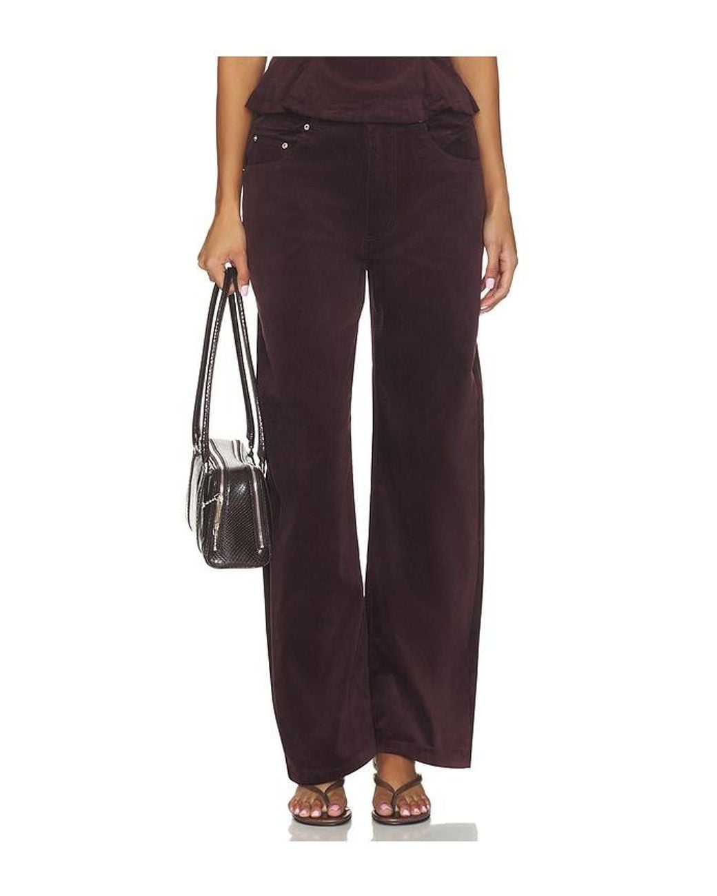 Steve Madden Red Sydnee Pant
