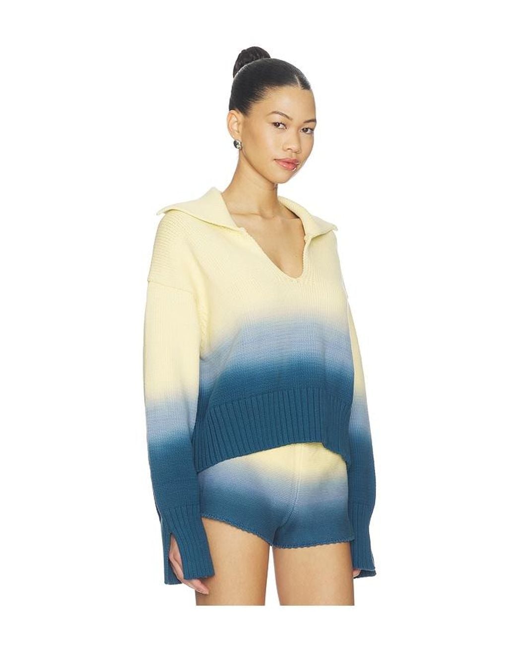 Solid & Striped Blue The Lola Pullover