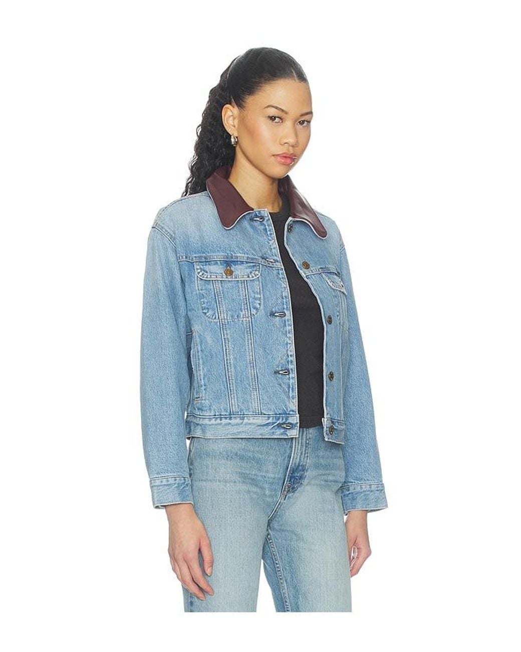 Citizens of Humanity Blue Skylar Denim Jacket