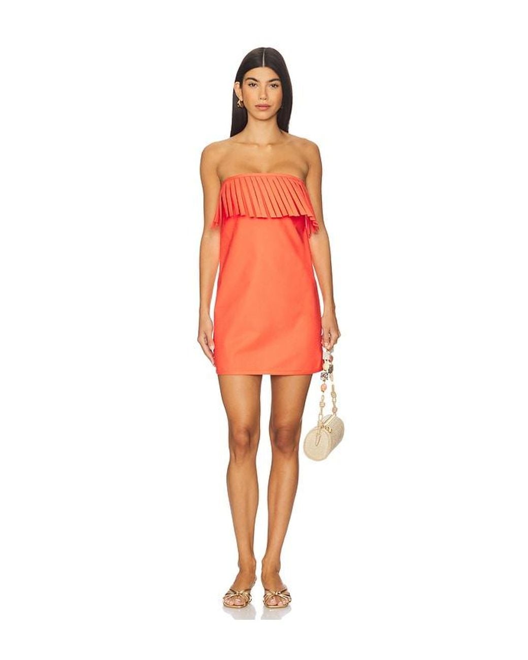 Alexis Orange Rey Dress