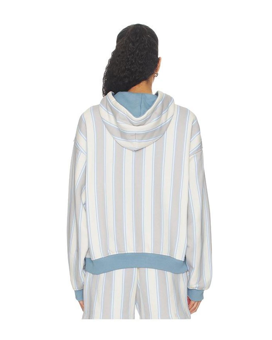 OFF SEASON White Femme Zip Up Hoodie