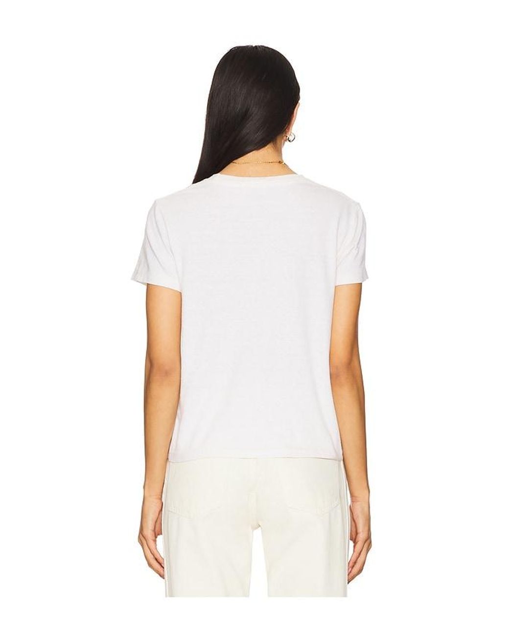 Re/done White X Hanes The Classic Tee