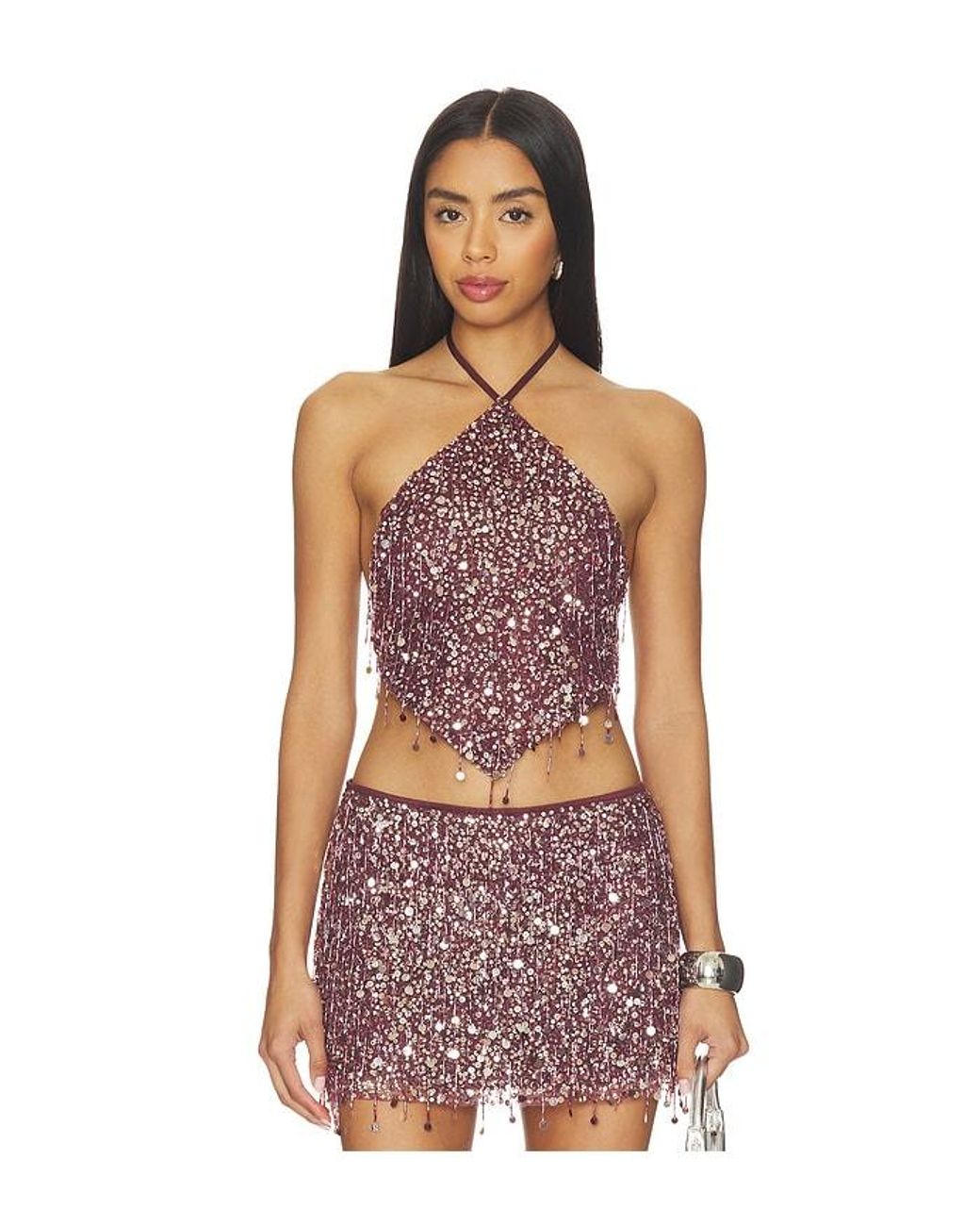 Asta Resort Red X Revolve Clair Camisole