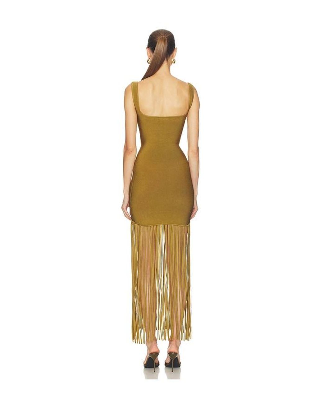 retroféte Metallic Saddler Dress
