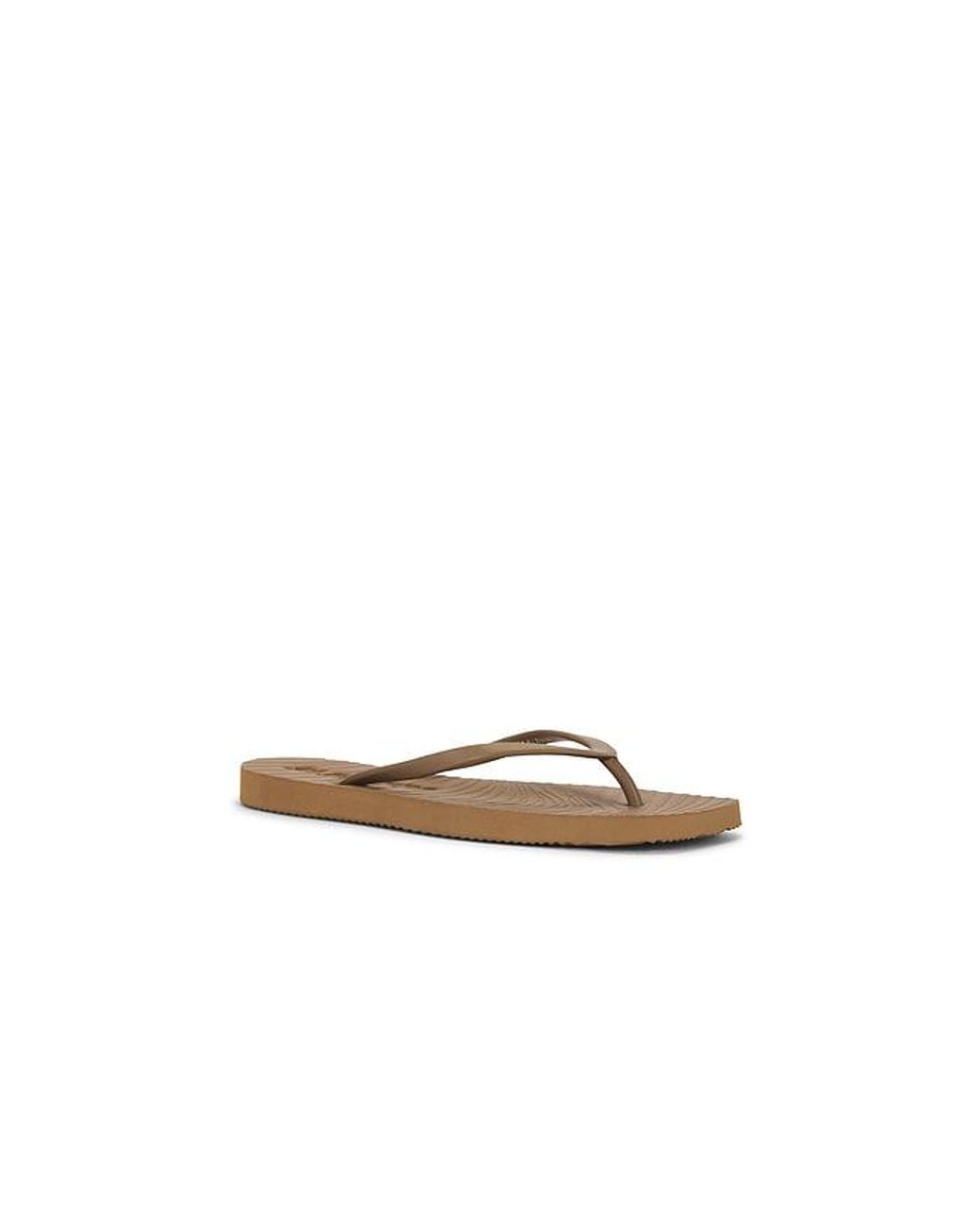 Sleeper Brown Flip Flops Tapered
