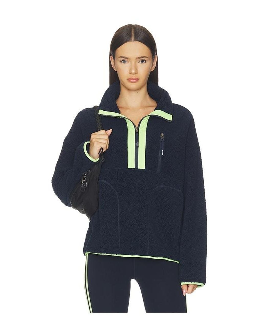 Splits59 Blue Reese Half Zip Pullover