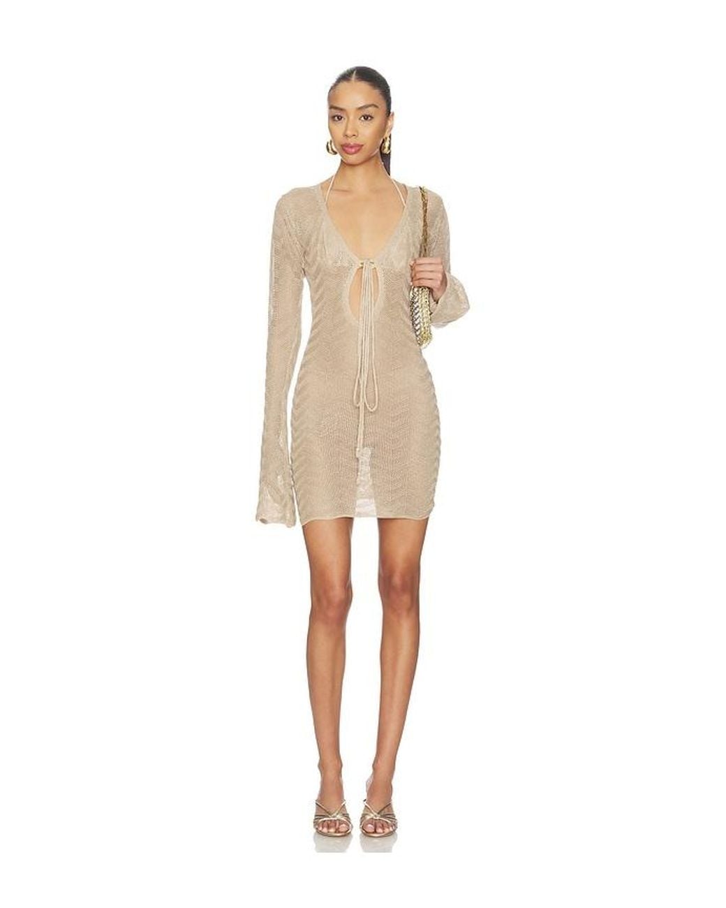 Bananhot Natural Bia Mini Dress