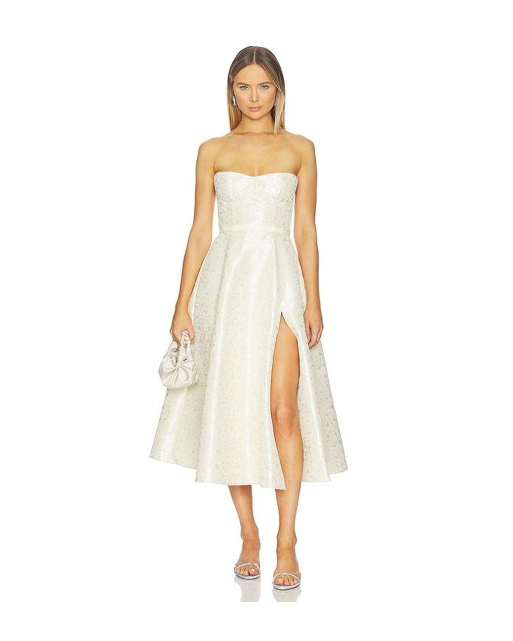 V. Chapman White Vanessa Dress