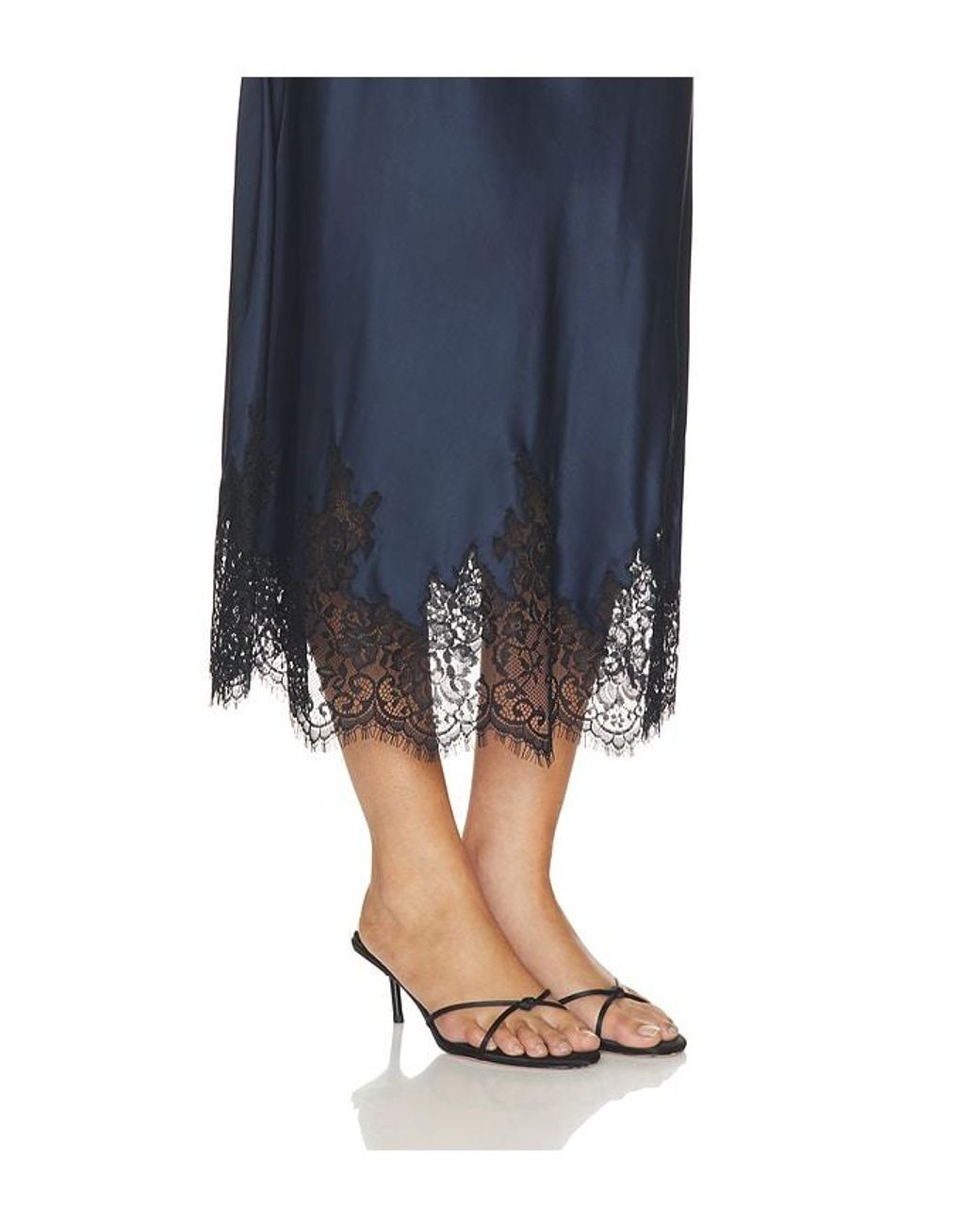 PAIGE Blue Kelso Skirt