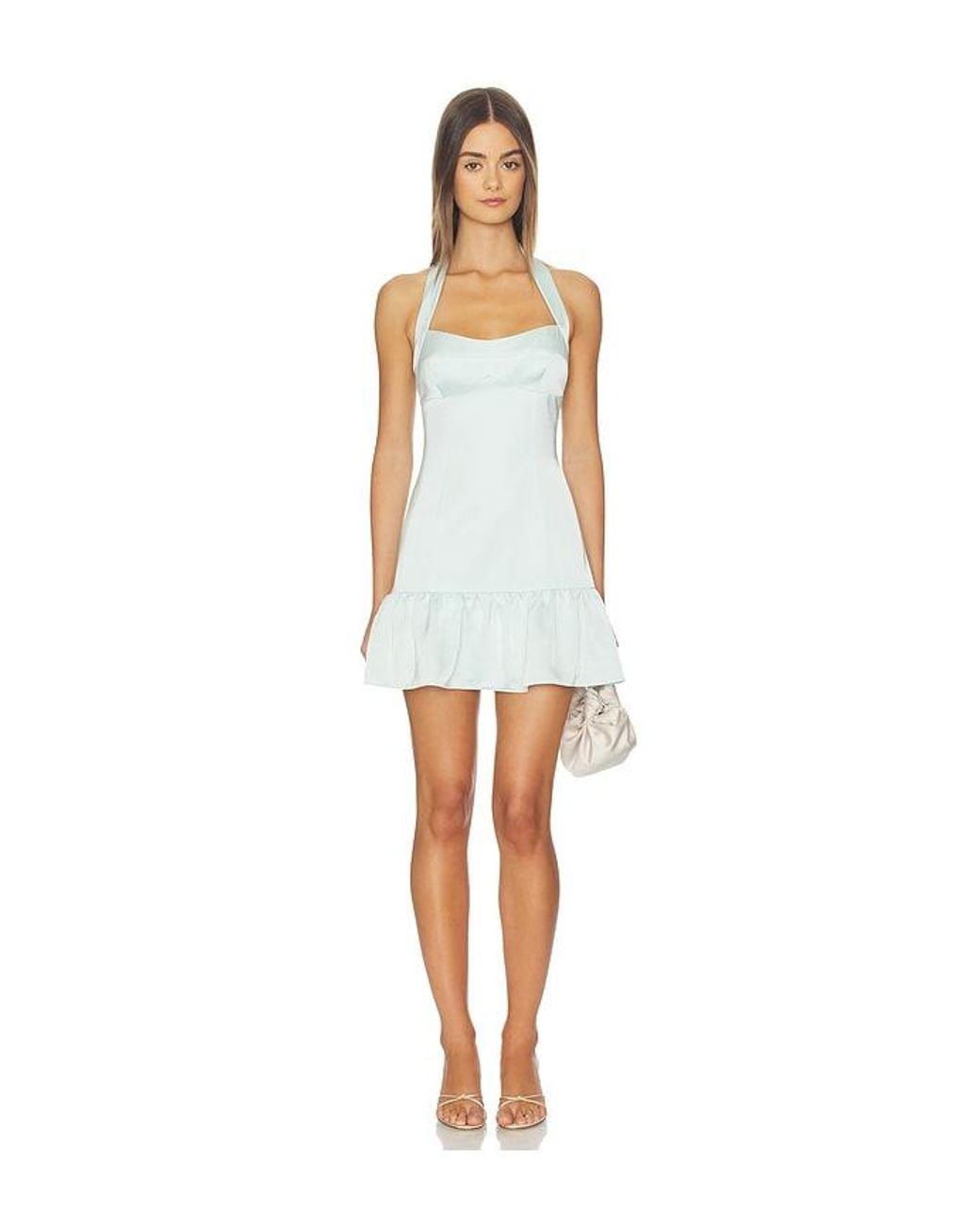 Amanda Uprichard White Haley Dress