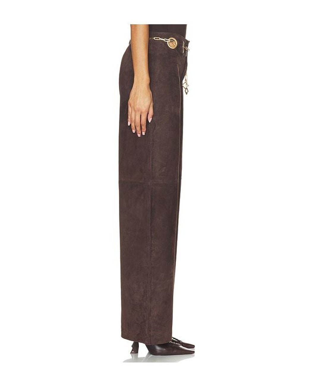 Cult Gaia Brown Sydney Pant