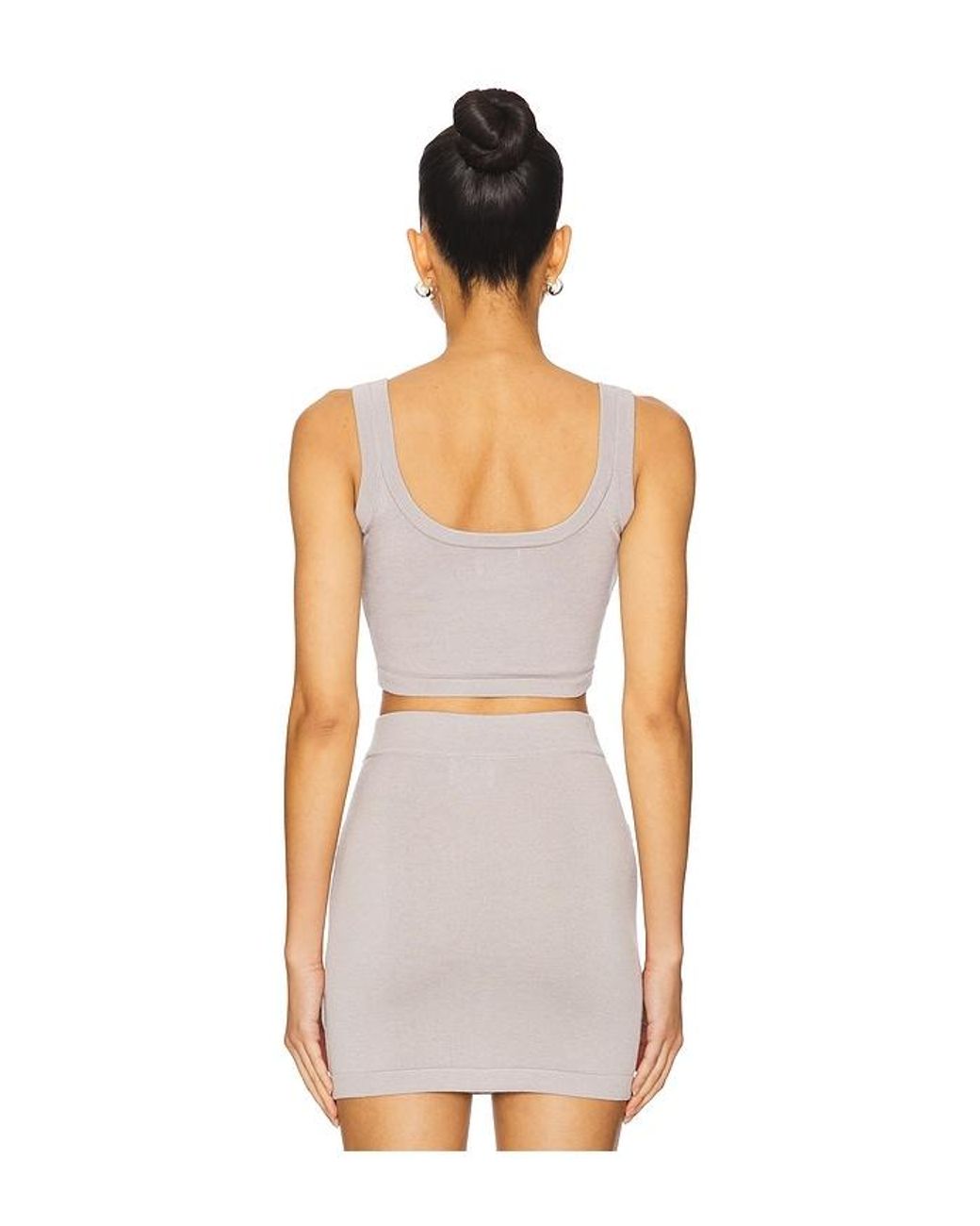 SNDY'S White Beverly Crop Top