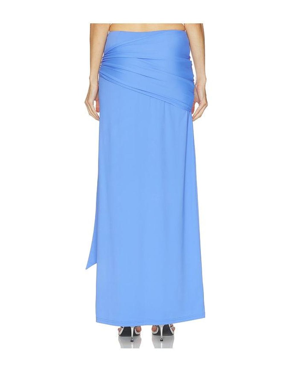 Nakedvice Blue The Brooke Maxi Skirt