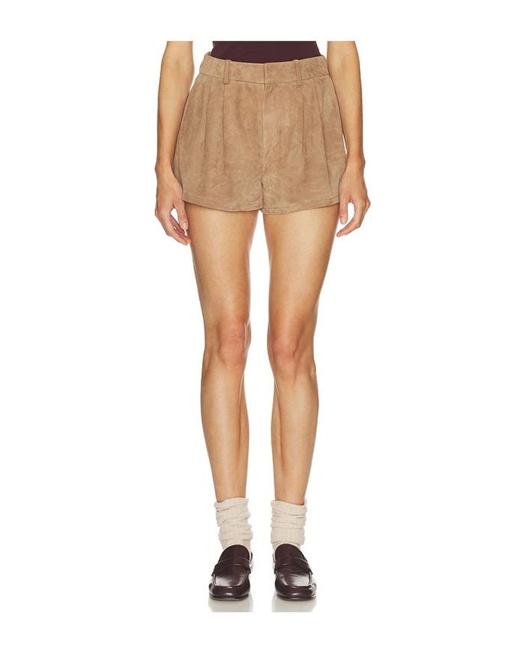 FRAME White The Slant Short