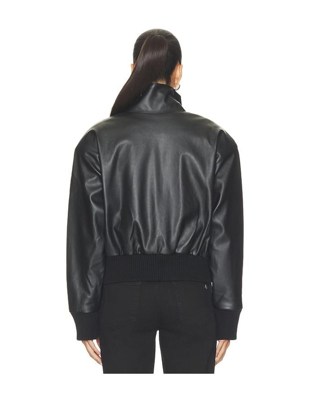 NonChalant Label Black Levi Bomber Jacket