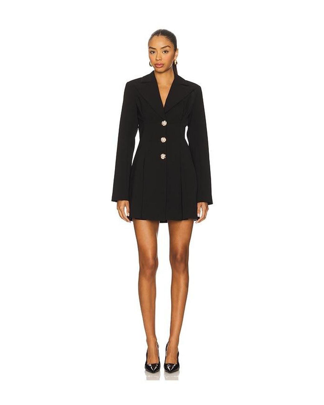 MAJORELLE Black Dahlia Blazer Dress
