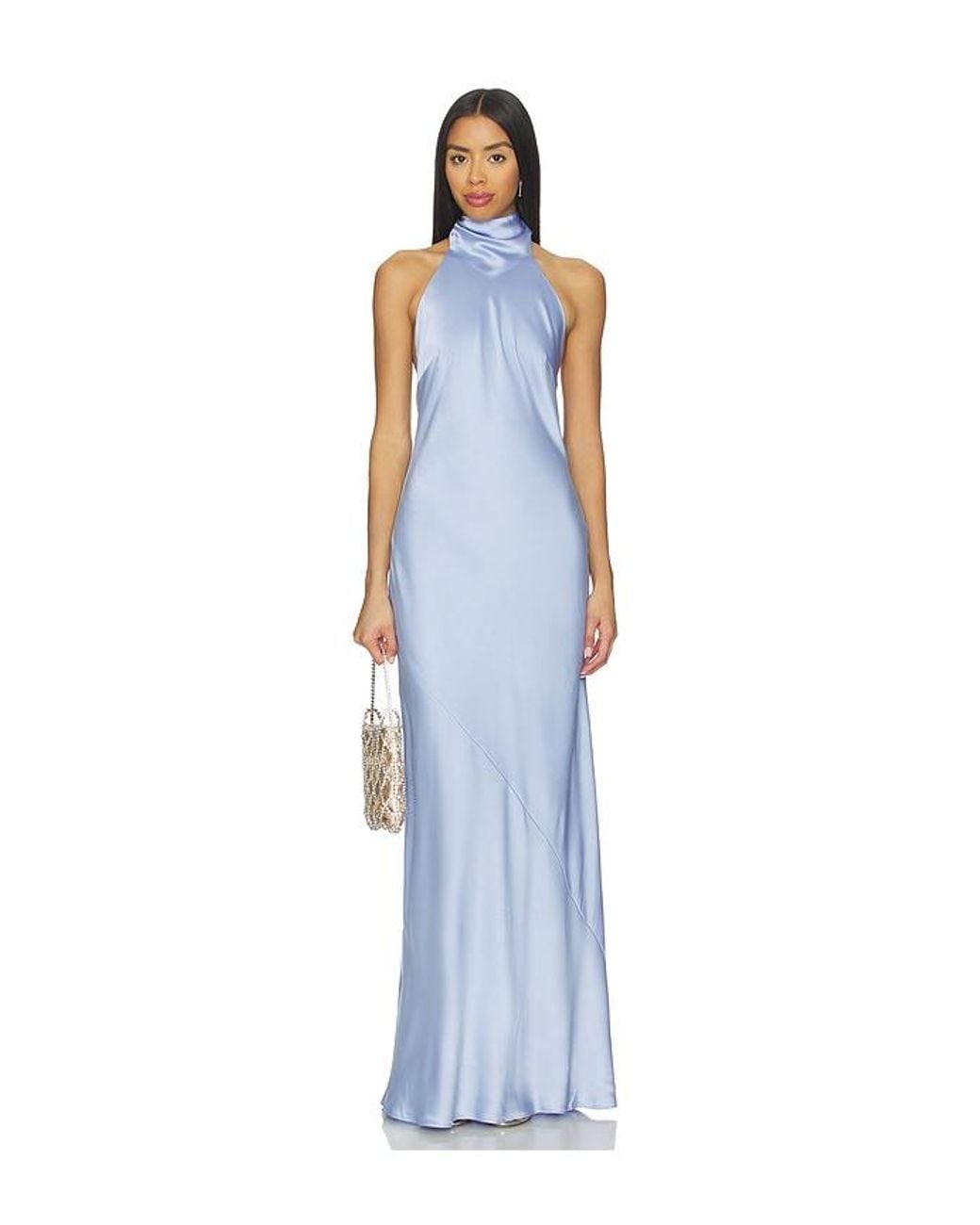 Show Me Your Mumu Blue Lisa Maxi Dress
