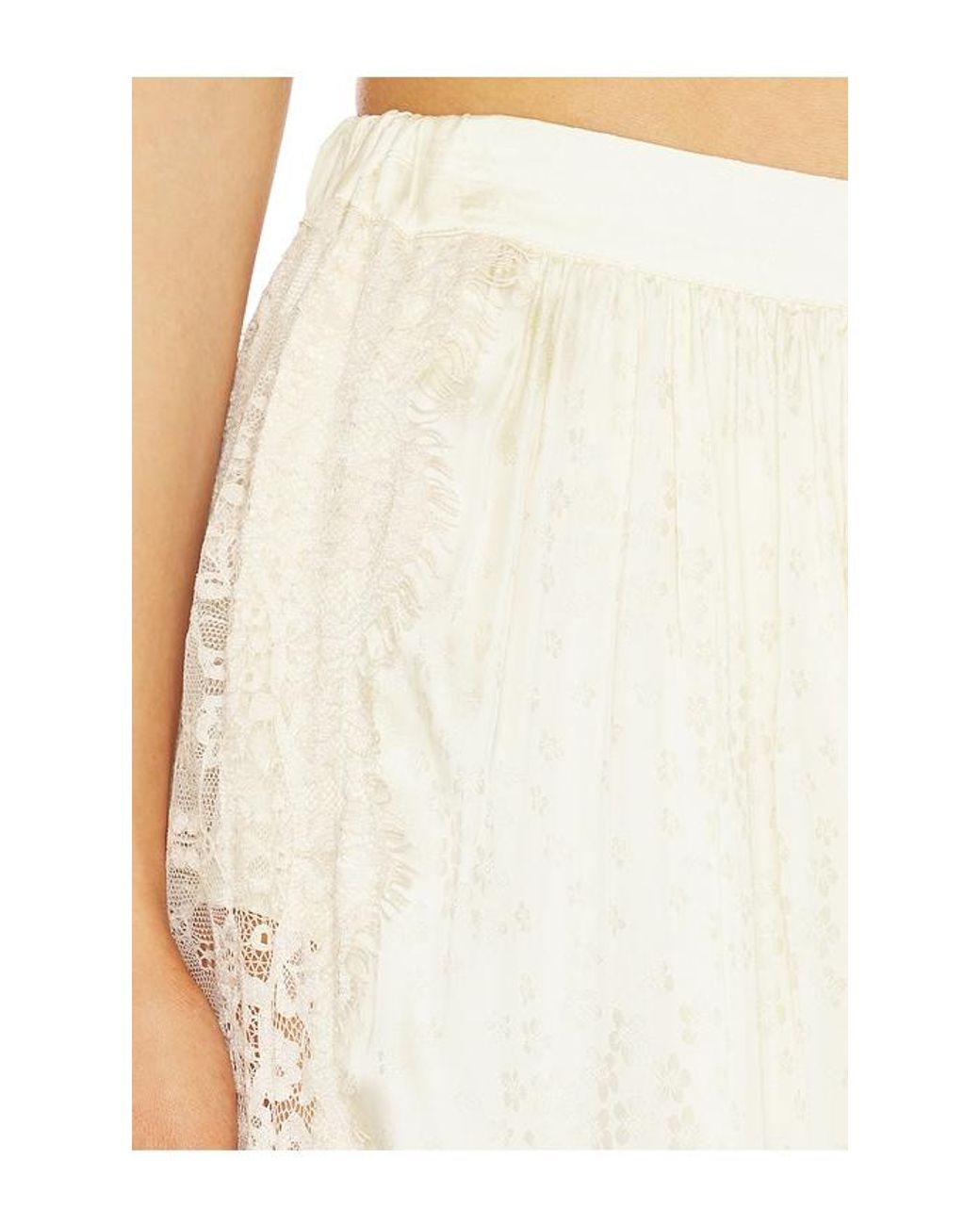 Sea White Ethel Solid Bloomer Pants