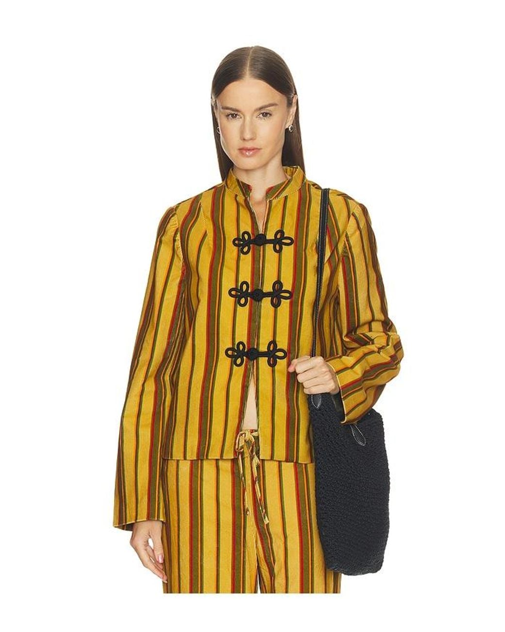 Ciao Lucia Yellow Rowan Top