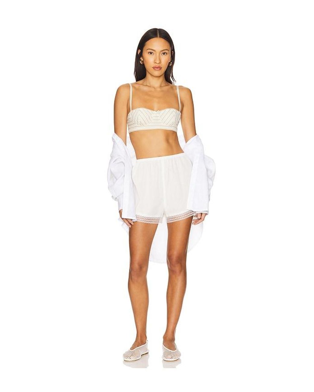 Lovers + Friends White Sidney Short