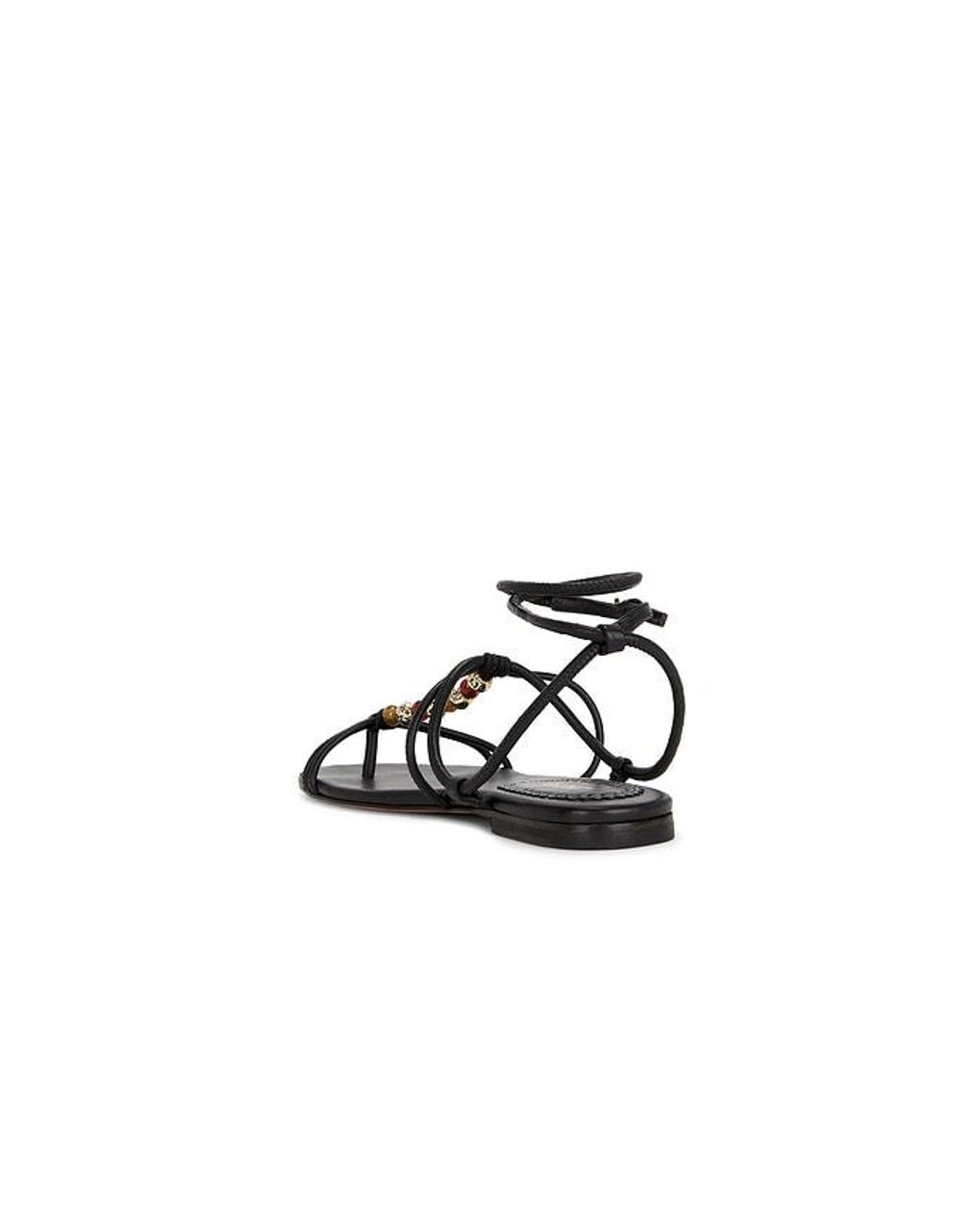 Isabel Marant Black Yctoria Sandal