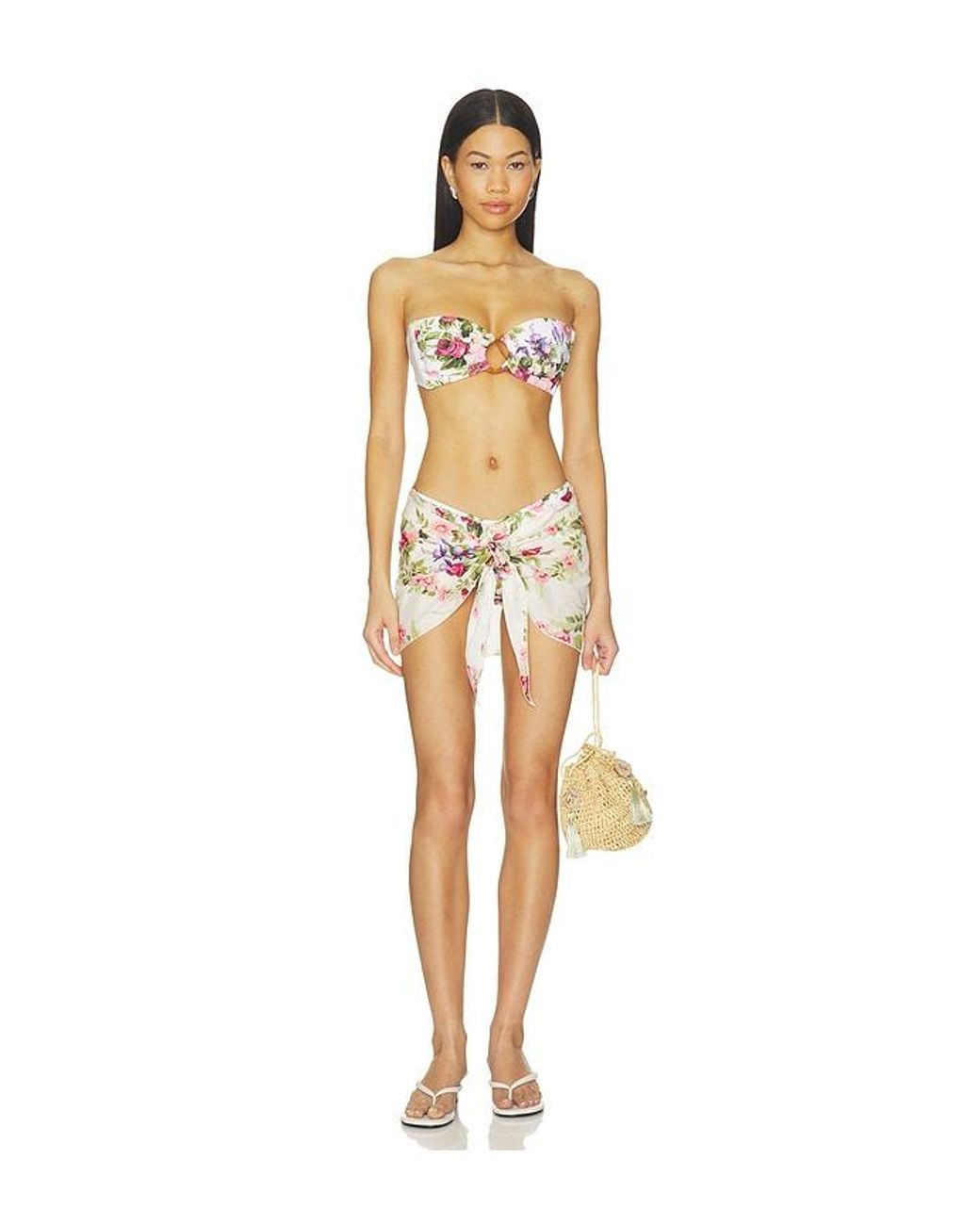 Montce White Sarong