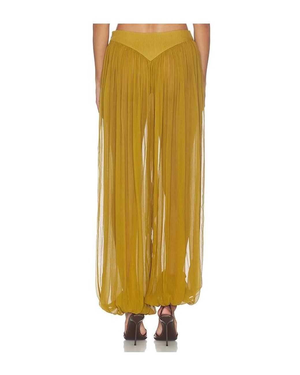 retroféte Yellow Marisel Pant