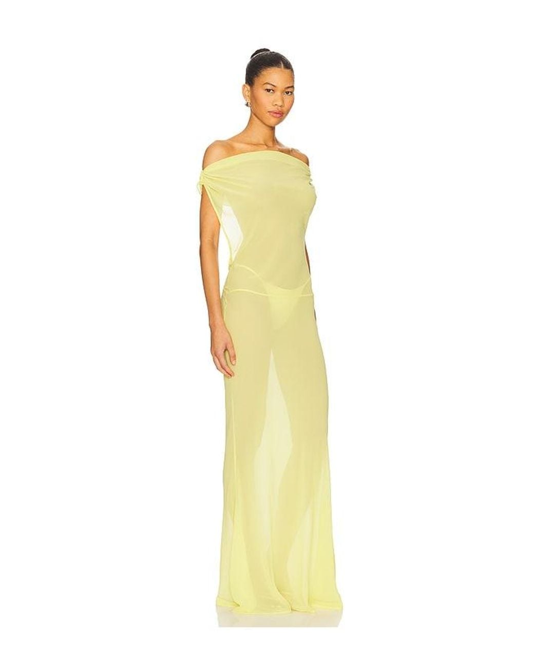 I.AM.GIA Metallic Kahlo Maxi Dress
