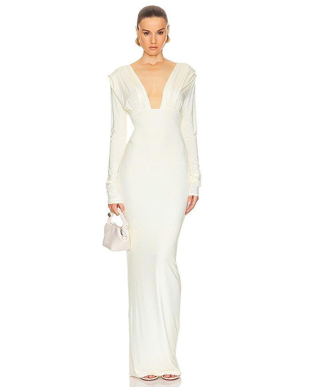 elegant prom dresses Long A-Line Ball Gown with Flowers Size:AU24 size-0 Elegant Satin Long Sleeves