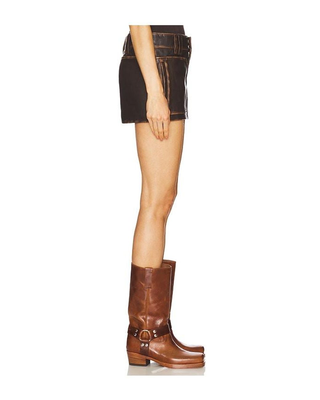 GRLFRND Black Minirock Patch Pocket