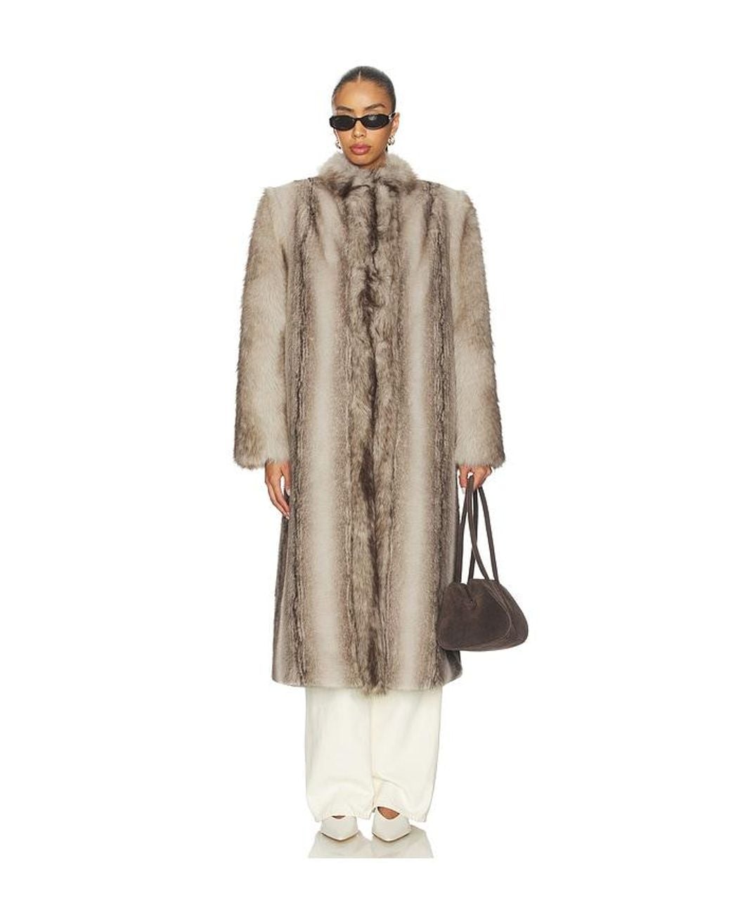DUCIE White Betty Coat