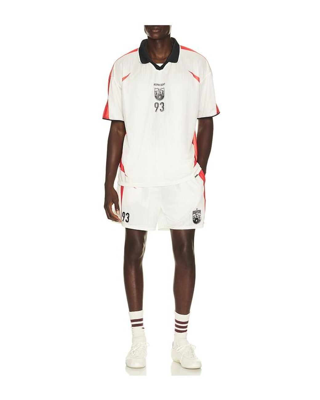 Represent Shorts Spike in White für Herren