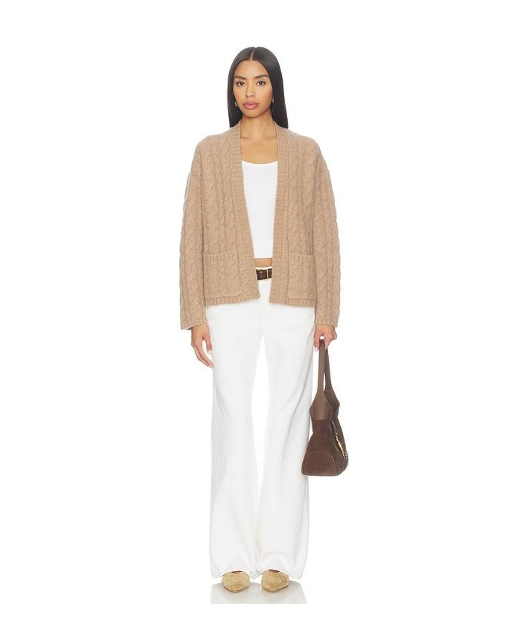 NAADAM Natural Ultra Luxe Cashmino Cardigan