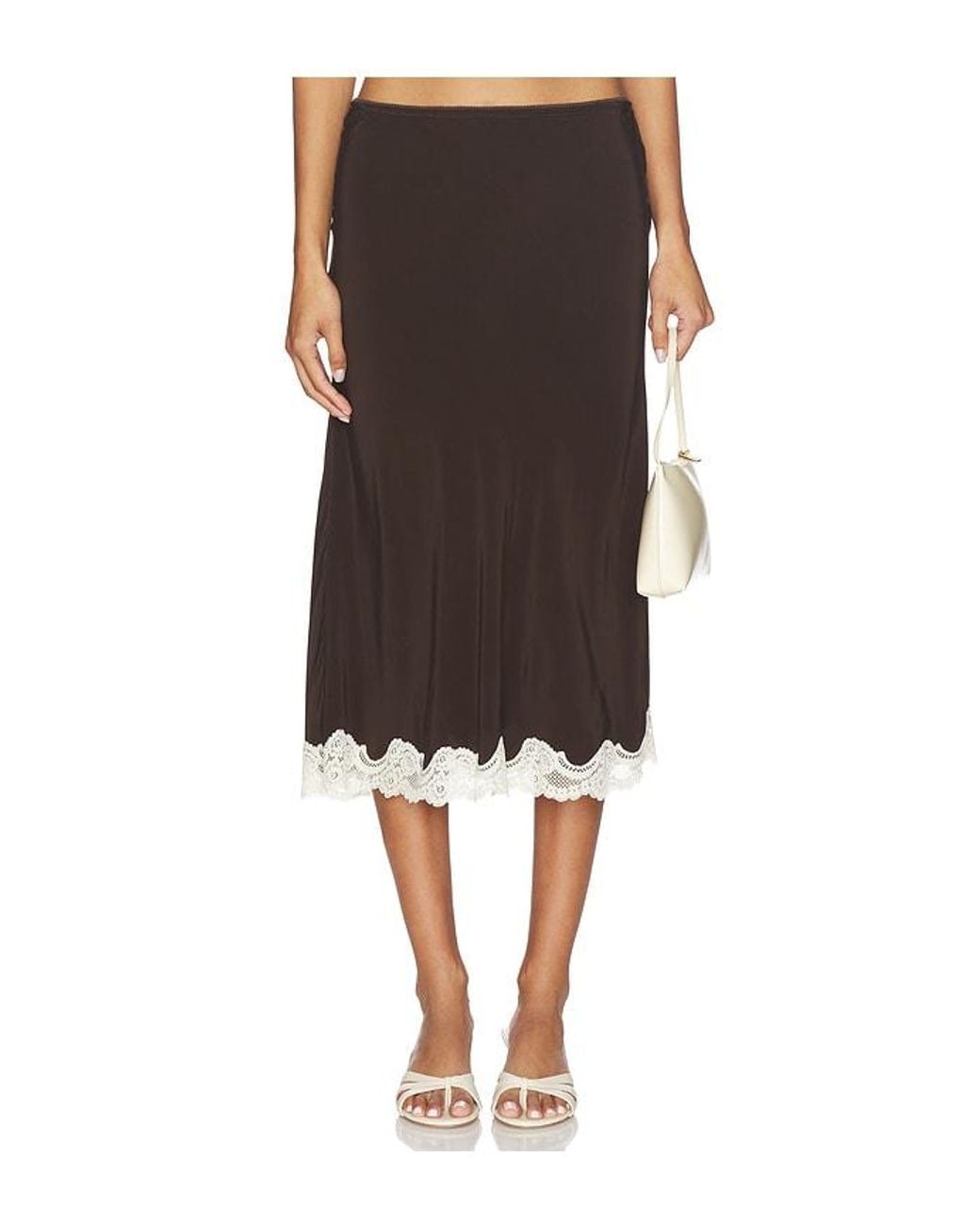 With Jean Black Tilly Skirt