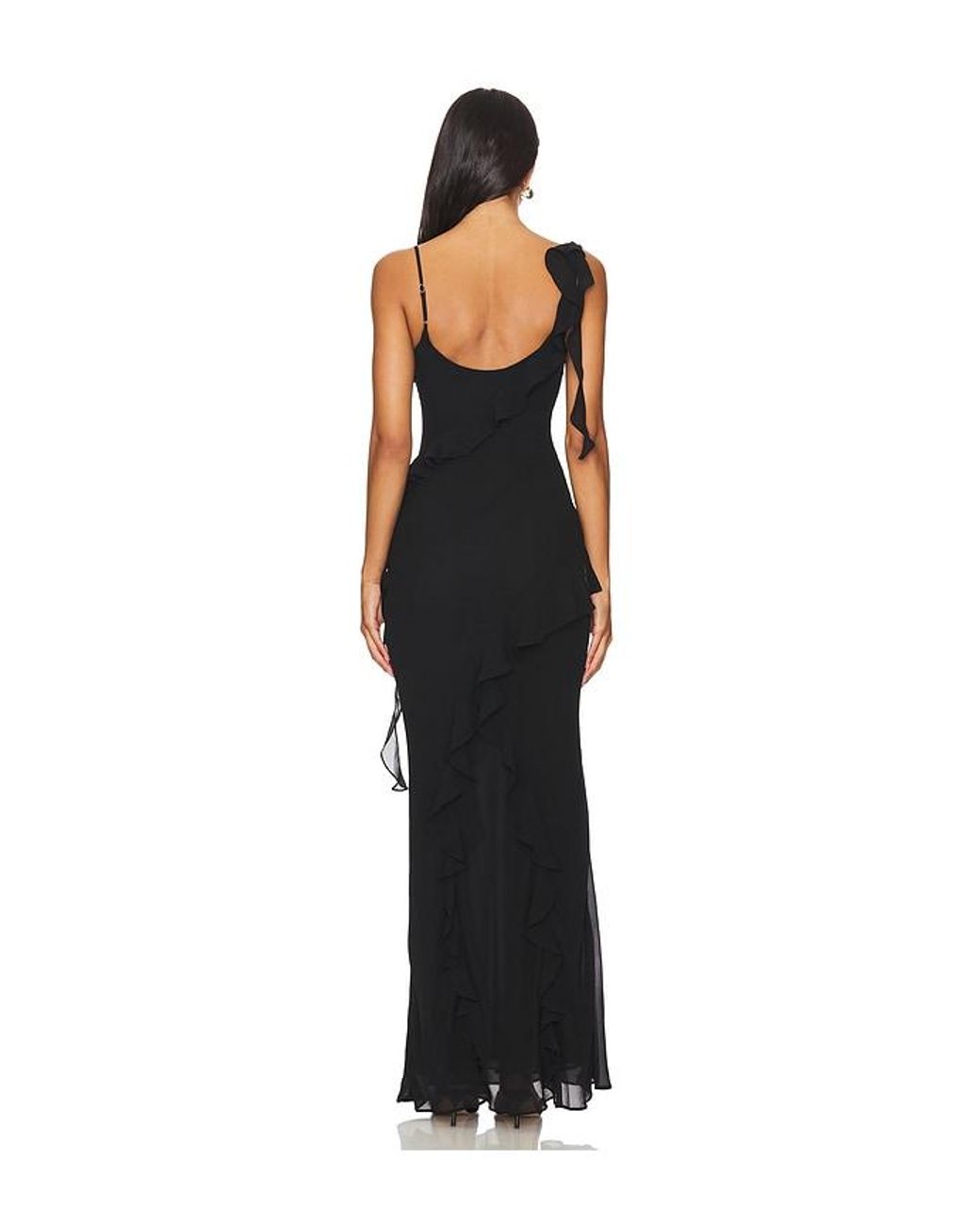 MAJORELLE Black Teagan Gown