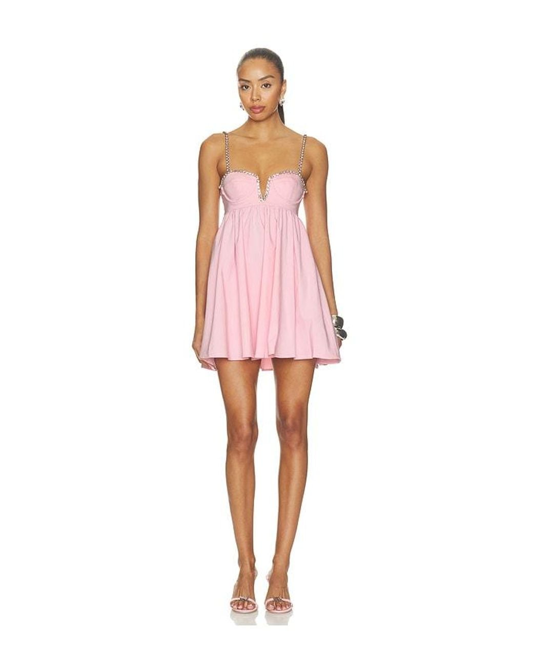 MAJORELLE Pink Gina Mini Dress