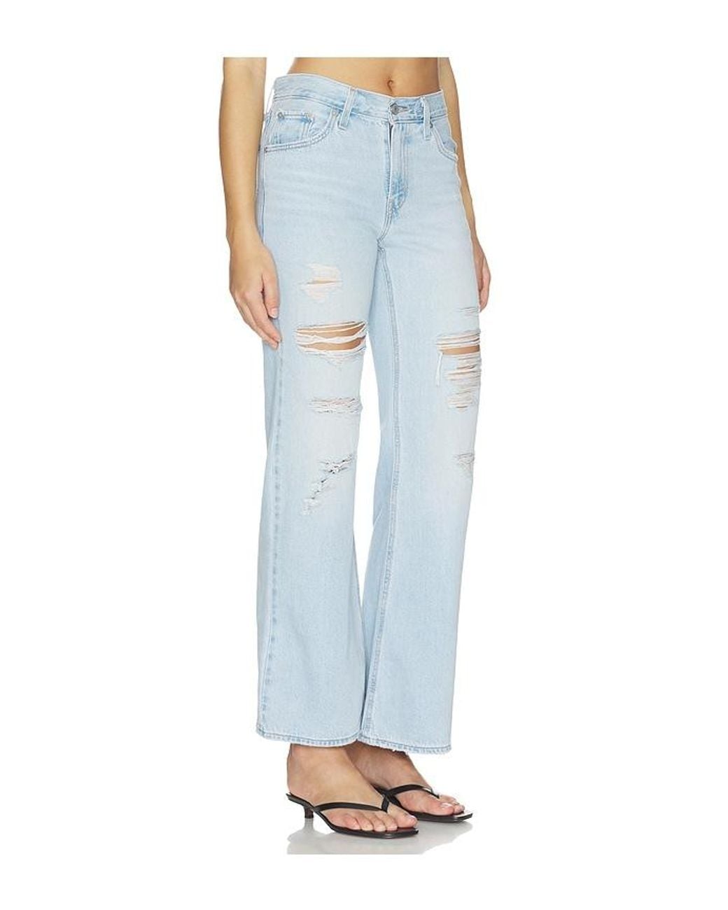 Levi's Blue Loose Boot