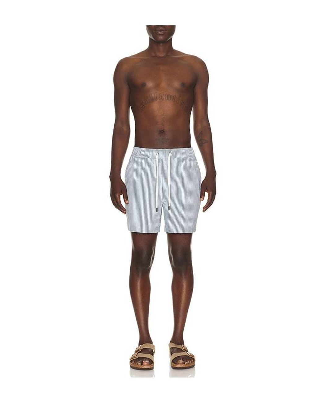 Onia Blue Charles 5 Swim Trunk for men