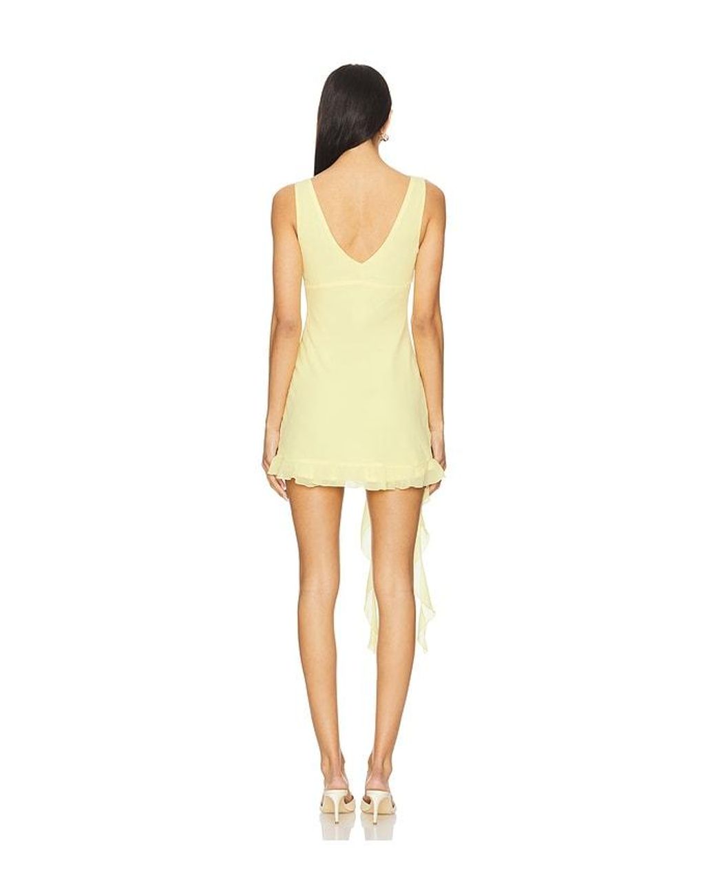 MORE TO COME Yellow Myla Mini Dress