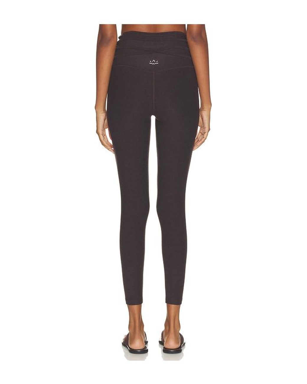 Beyond Yoga Brown Spacedye Its A Tie Legging