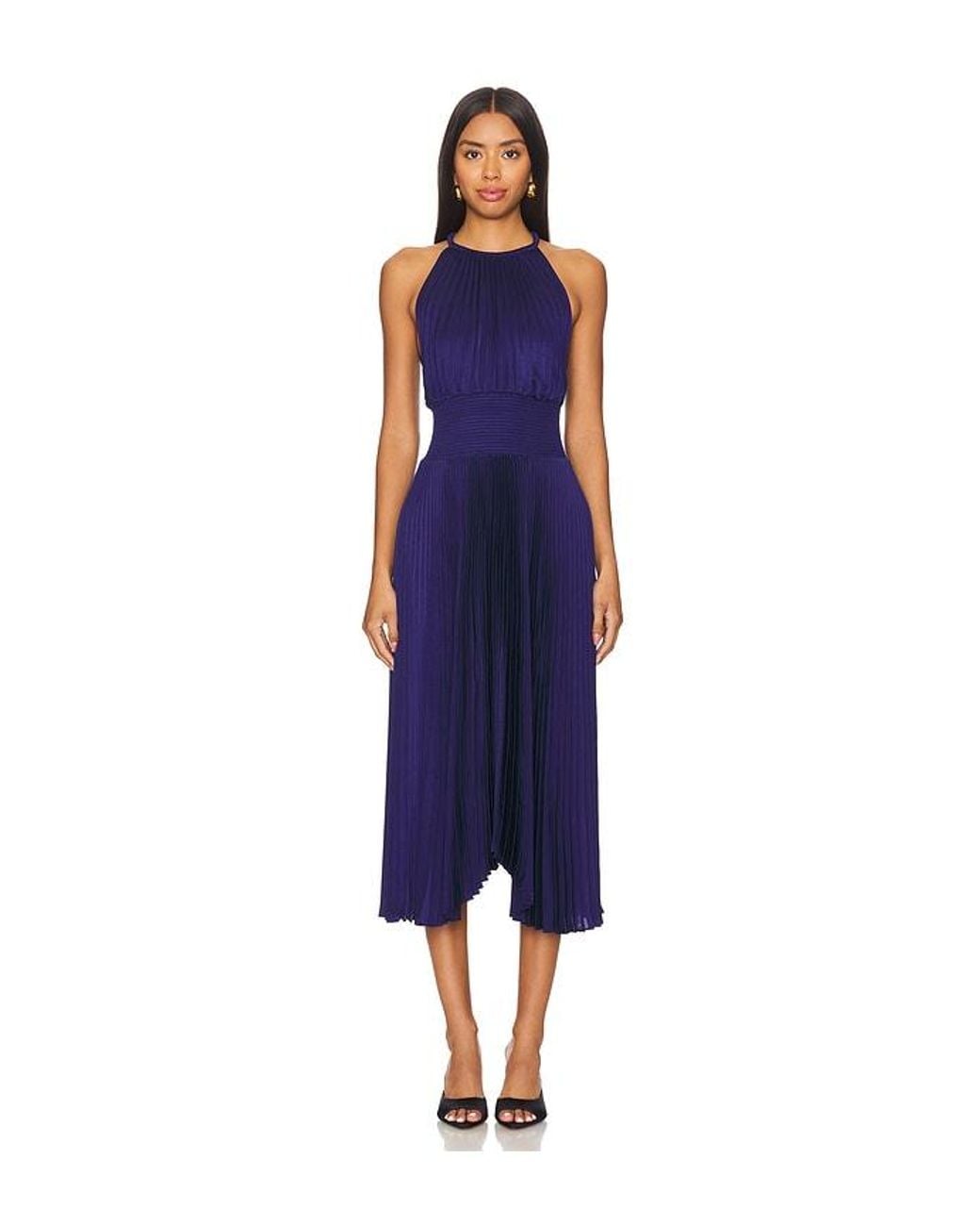 A.L.C. Blue Renzo Ii Dress