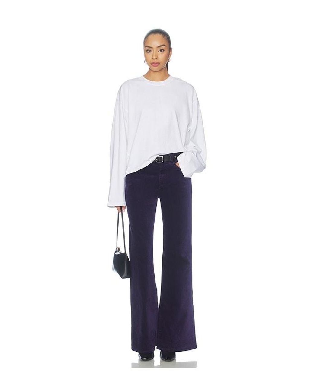 AG Jeans Blue Georgia Flared Jeans