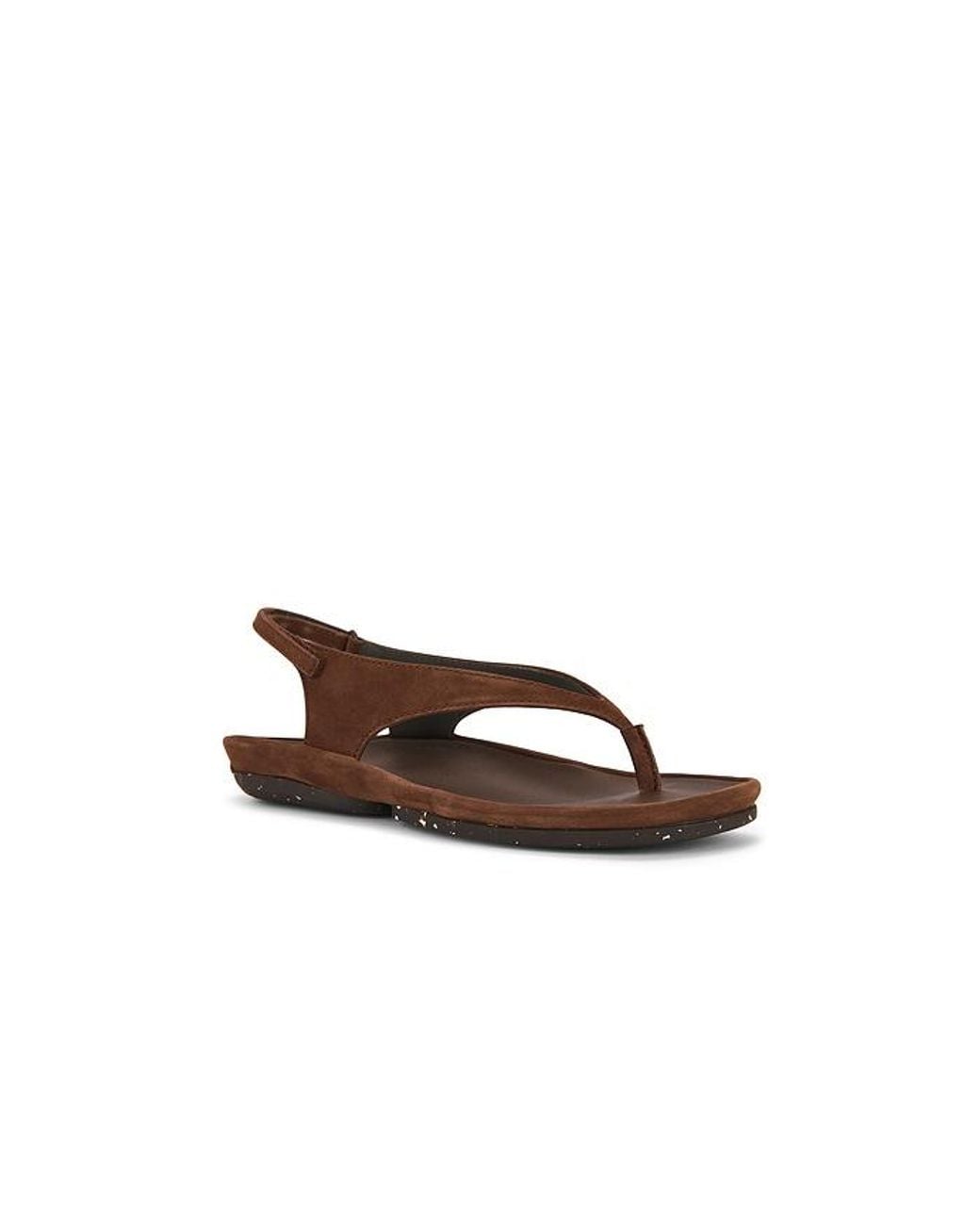 Camper Brown Right Isla Sandal