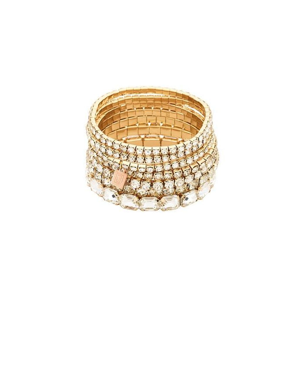 DANNIJO White Valentina Bracelet Set